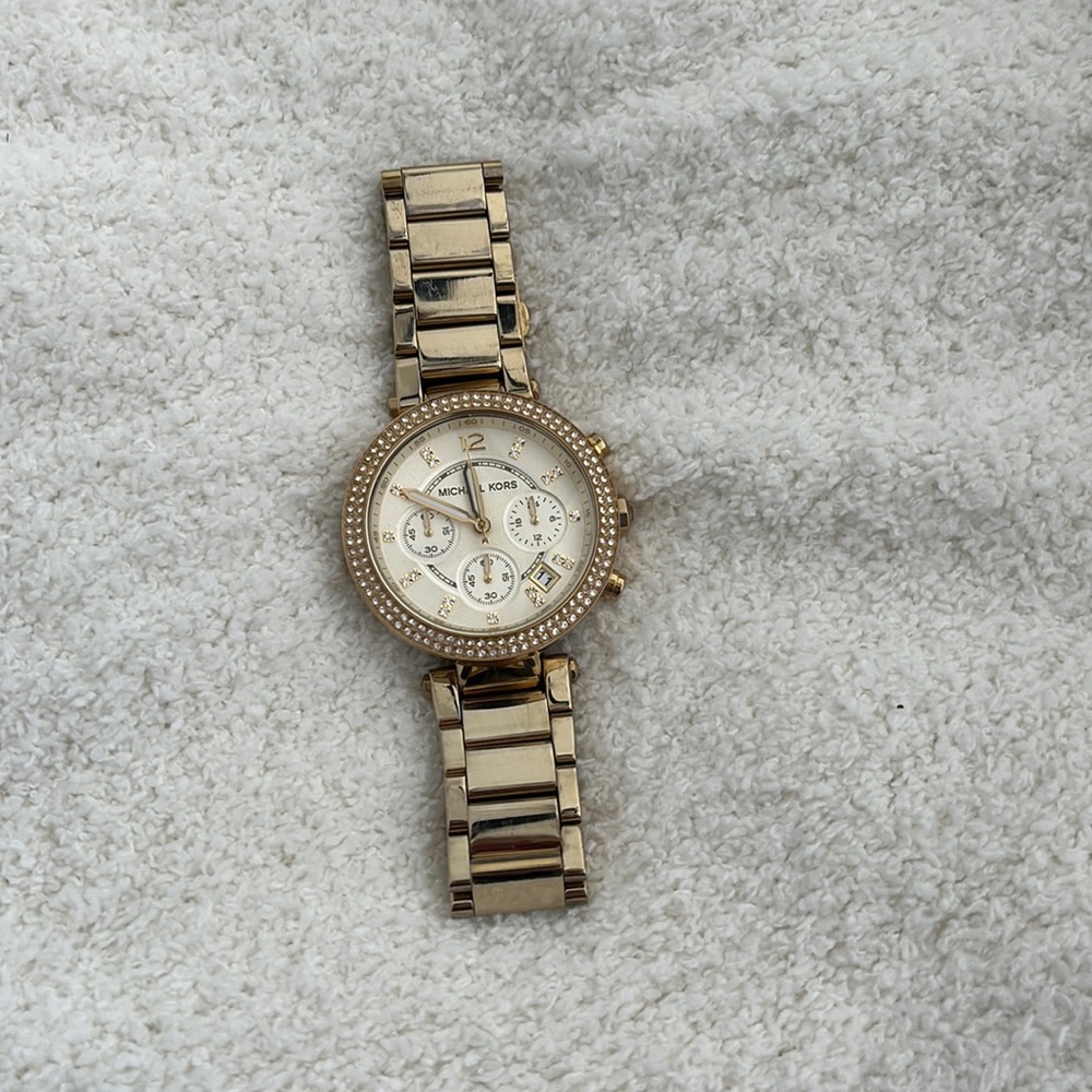 Michael Kors gold watch